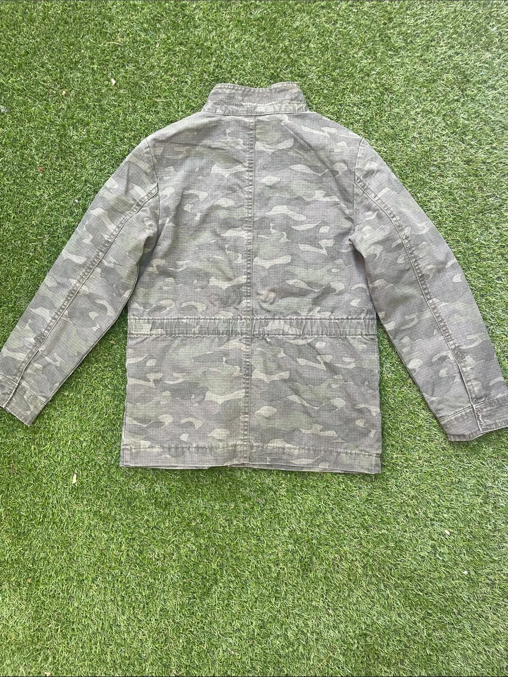 OshKosh B'gosh Kids Gray Camo Utility Jacket